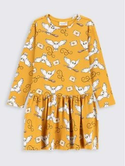 Συμφωνίες 🛒 Coccodrillo Καθημερινά Φορέματα Φόρεμα καθημερινό ZC2129105LIG Κίτρινο Regular Fit 💯