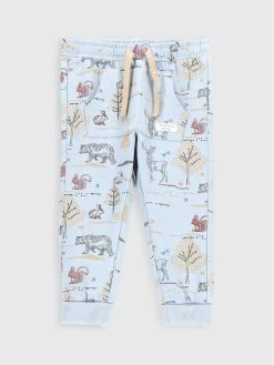 Προώθηση 🌟 Coccodrillo Παντελόνια Φόρμας Παντελόνι φόρμας ZC2120101CBN Μπλε Regular Fit 🌟