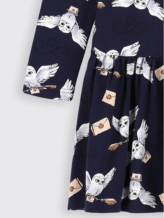 Flash Sale 🔥 Coccodrillo Καθημερινά Φορέματα Φόρεμα καθημερινό ZC2129105LIG Σκούρο μπλε Regular Fit 👍 - Image 3