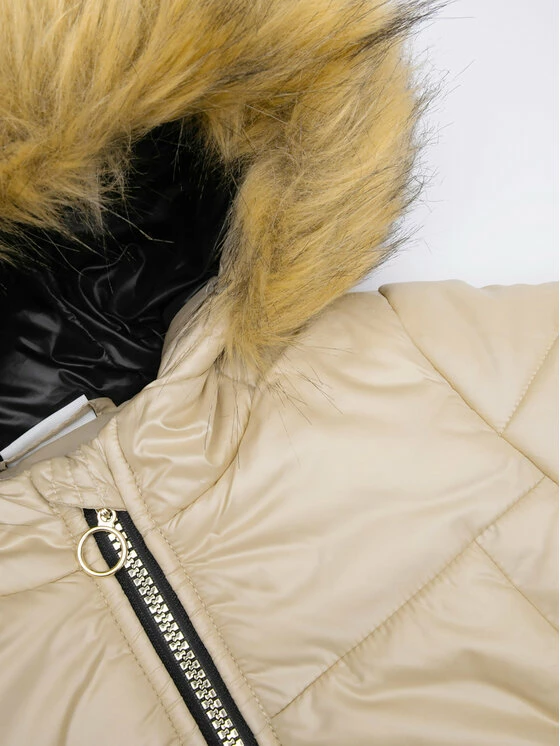 Φτηνός 🤩 Coccodrillo Χειμωνιάτικα Μπουφάν Μπουφάν πουπουλένιο ZC2152102OGJ Μπεζ Regular Fit ⌛ - Image 3