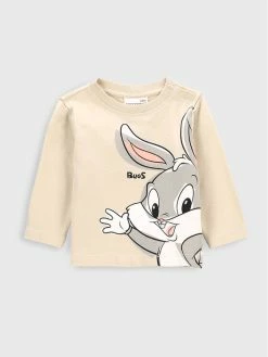 Το φθηνότερο 😉 Coccodrillo Μπλουζάκια Μπλουζάκι LOONEY TUNES ZC2143103LIB Μπεζ Regular Fit 😉