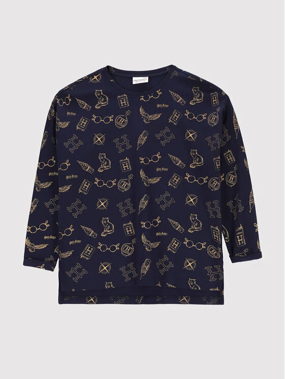 Εκπτωση ❤️ Coccodrillo Μπλουζάκια Μπλουζάκι HARRY POTTER ZC2143106LIG Σκούρο μπλε Regular Fit 😉