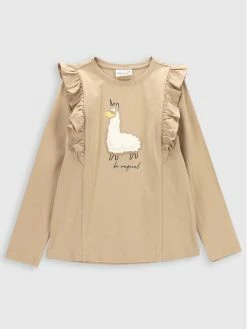 Εξοδος 🎉 Coccodrillo Μπλουζάκια Μπλουζάκι ZC2143103ROK Μπεζ Regular Fit ✨