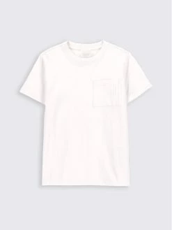 Το φθηνότερο 🔔 Coccodrillo T-shirts T-Shirt ZC2143201BAB Λευκό Regular Fit 👏