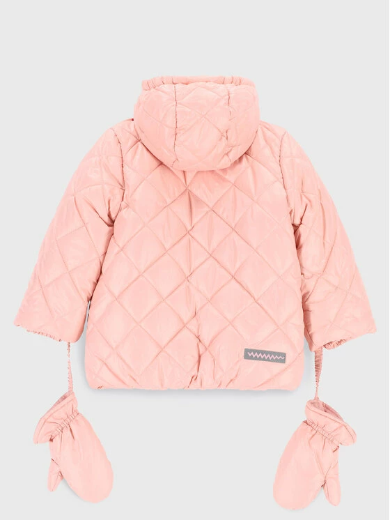 Πολύ καλή προσφορά 🌟 Coccodrillo Χειμωνιάτικα Μπουφάν Μπουφάν πουπουλένιο ZC2152101OGN Ροζ Regular Fit ✨ - Image 2