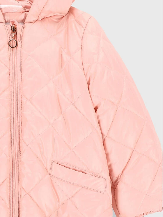 Πολύ καλή προσφορά 🌟 Coccodrillo Χειμωνιάτικα Μπουφάν Μπουφάν πουπουλένιο ZC2152101OGN Ροζ Regular Fit ✨ - Image 3