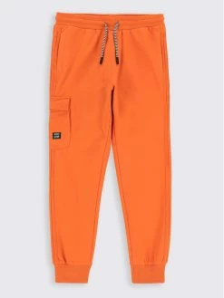 Εκπτωση 🔔 Coccodrillo Παντελόνια Φόρμας Παντελόνι φόρμας ZC2120101TRJ Πορτοκαλί Regular Fit 🔔
