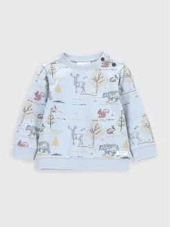 Προϋπολογισμός 🛒 Coccodrillo Μπλουζάκια Μπλουζάκι ZC2143104CBN Μπλε Regular Fit 💯