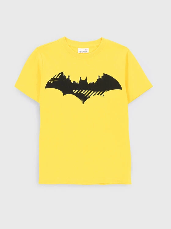 Κουπόνι ✔️ Coccodrillo T-shirts T-Shirt BATMAN ZC2143204LIB Κίτρινο Regular Fit ✨
